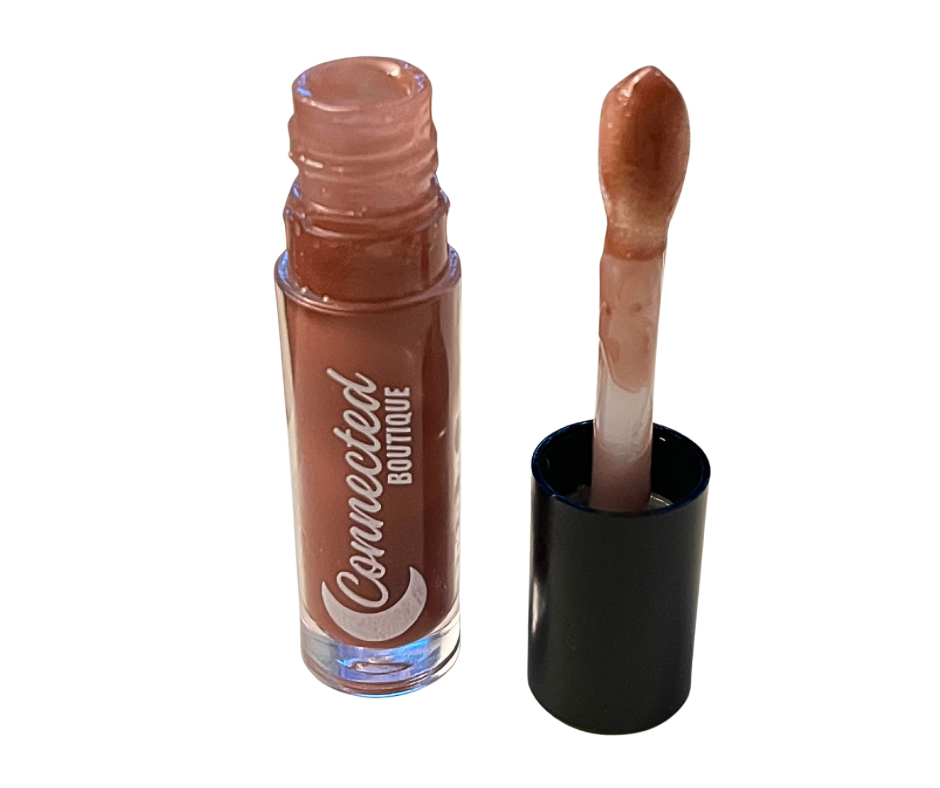 Bare Lip Oil Brown/Pink Nude with vanilla scent