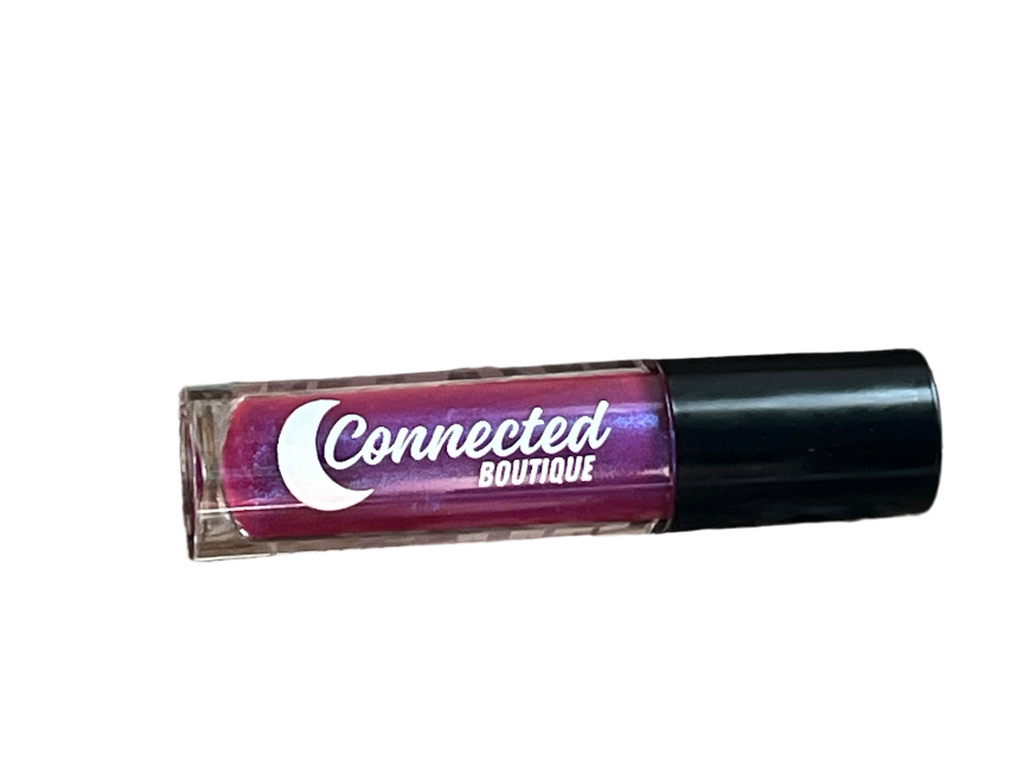 Stargazer -Duochrome Purple‑Pink Shift Hydrating Lip Gloss with Vanilla Scent