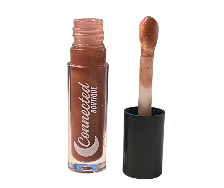 Bare Lip Oil Brown/Pink Nude with vanilla scent