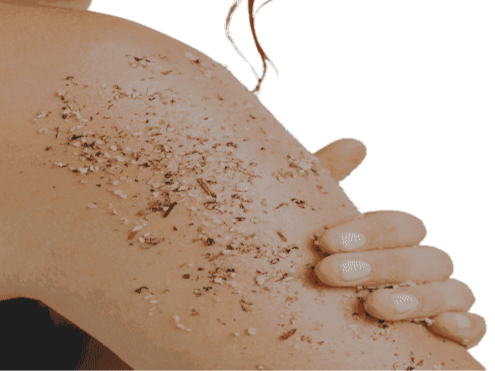 Exfoliating Organic Anti-Acne Body Scrub - Fragrance Free