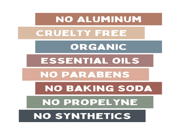 ORGANIC DEODORANT- VANILLA MUSK  FRAGRANCE - FOR MEN