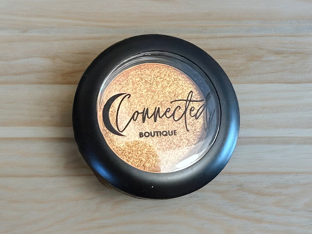 Astral Kiss orange shimmer single eyeshadow