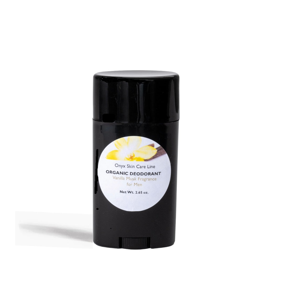 ORGANIC DEODORANT- VANILLA MUSK  FRAGRANCE - FOR MEN